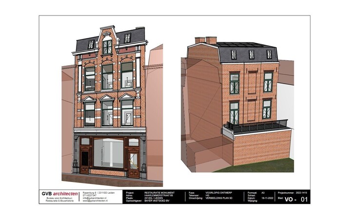 plan restauratie