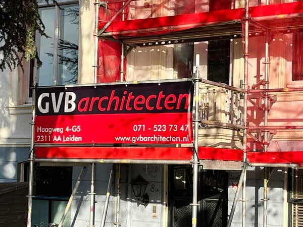 restauratie in uitvoering