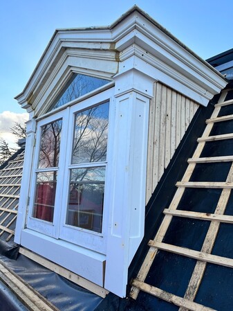 restauratie in uitvoering