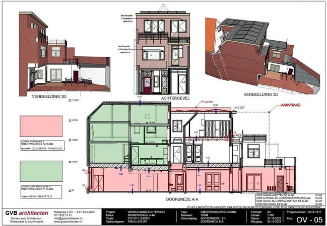 tekening vergunning plan