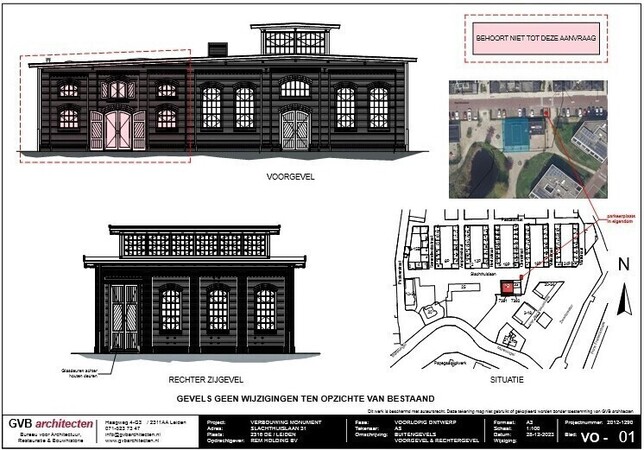 gevels blijven ongewijzigd