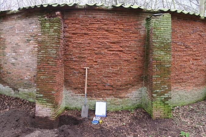 onderzoek monumentale tuinmuur den haag