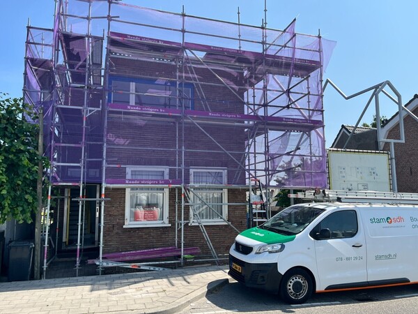 Huis van Zessen in uitvoering