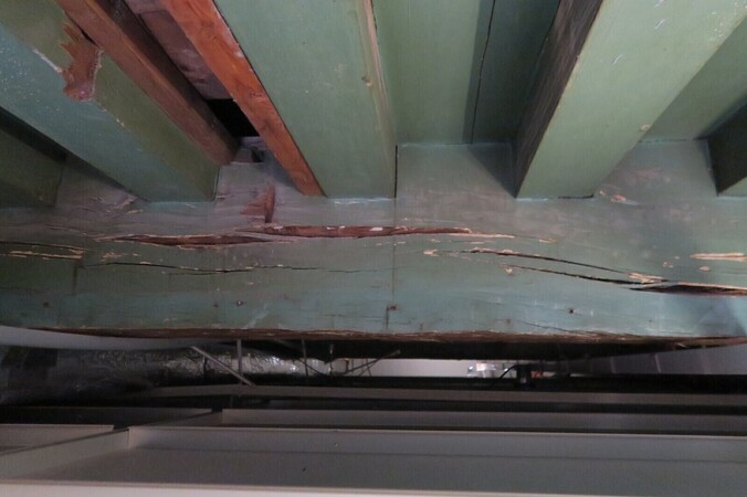 Samengestelde balklaag 17e eeuw