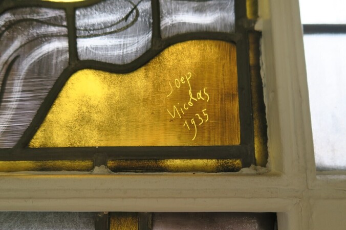 Gebrandschilderd glas 1935