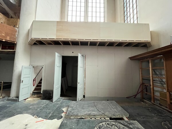 verbouwing kloosterkerk vol in uitvoering