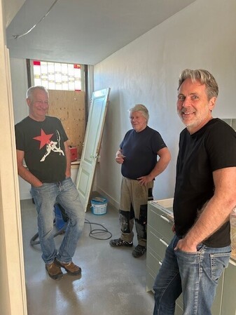 verbouwing woonhuis rijn en schiekade leiden bijna klaar