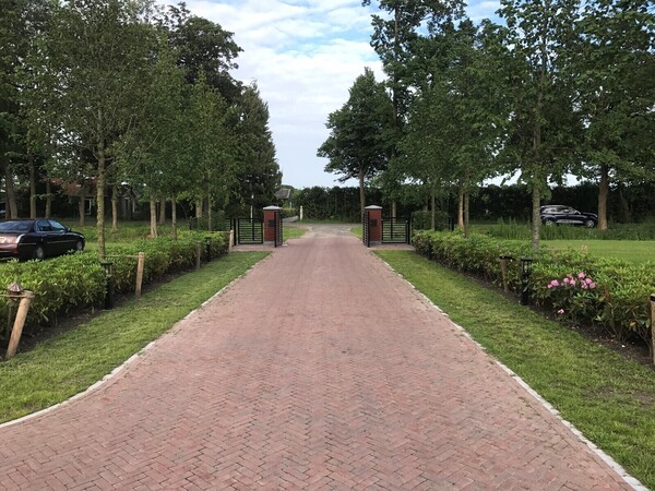 Landhuis Benningbroek oprijlaan