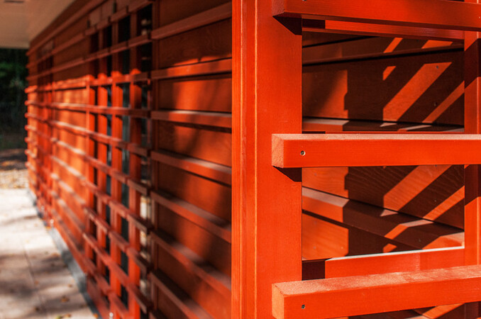 Casella Hilversum detail gevelbekleding woonverblijf