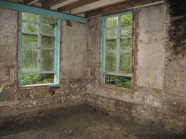 tuinmanswoning voor restauratie