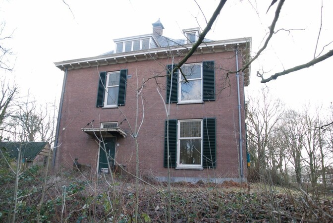 oude toestand zijgevel hoofdentree