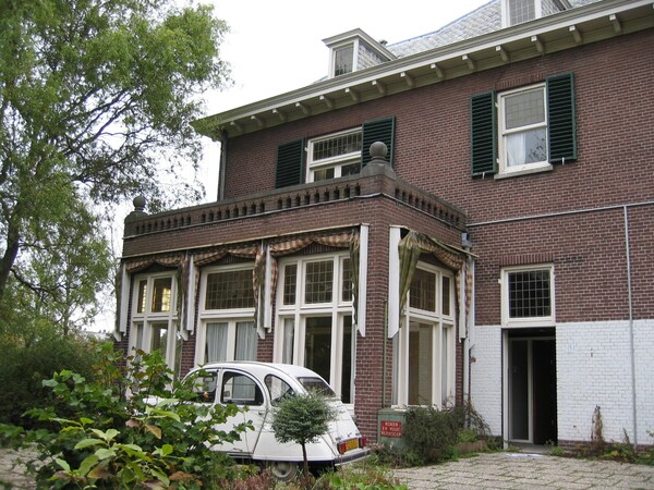 oude toestand zijgevel serre