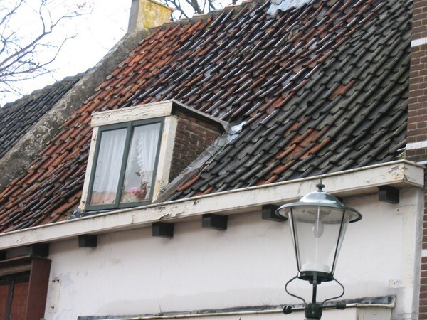 dak voorzijde oude toestand