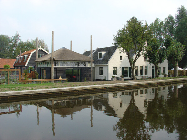 hooiberg is woonkamer van een van de woningen