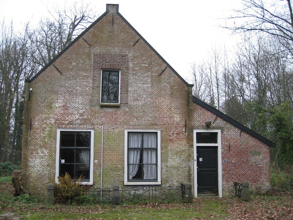 oude toestand voorgevel dienstwoning