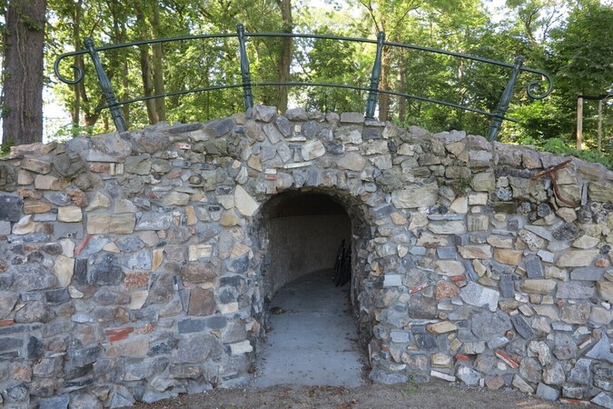 na restauratie ingang zuid