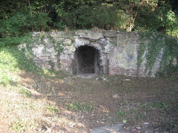 voor restauratie ingang zuid