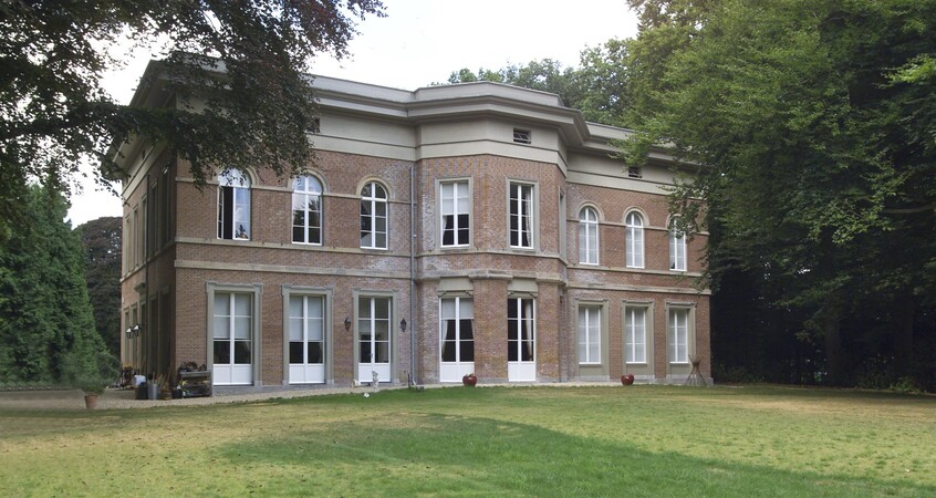 hoofdhuis Eikenrode nieuwe toestand achterzijde