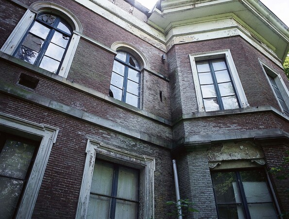 hoofdhuis Eikenrode oude toestand achterzijde