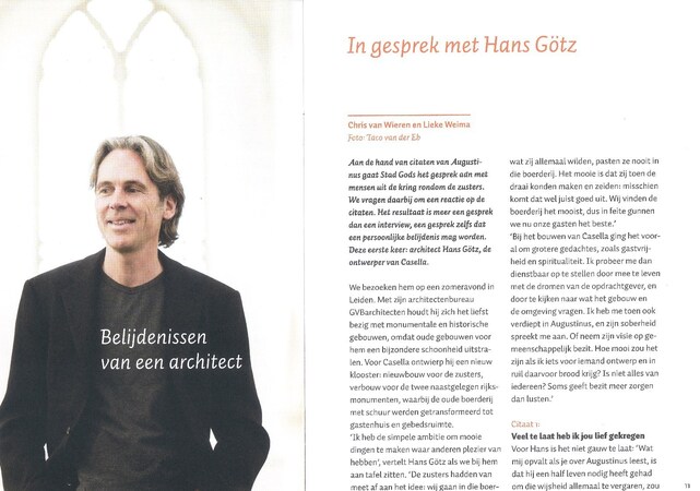 interview blad zusters augustinessen