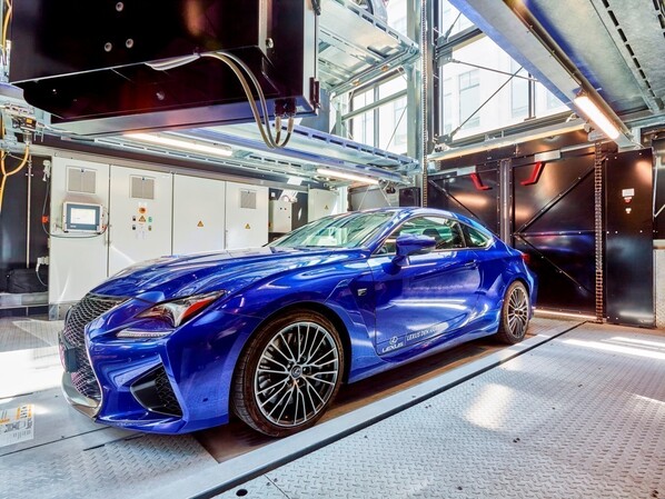 volautomatische parkeergarage centrum Den Haag