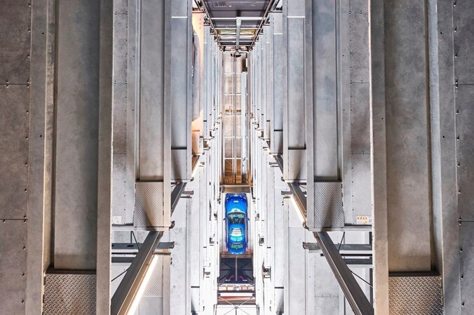 volautomatische parkeergarage centrum Den Haag