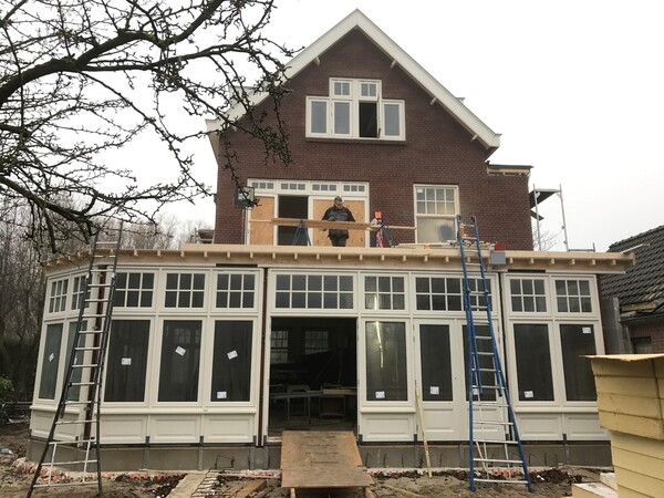 verbouwing in uitvoering