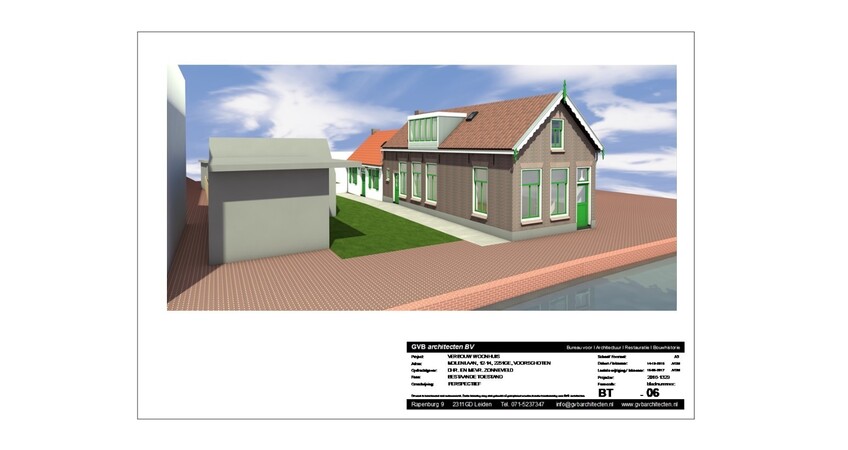 restauratie gemeentelijk monument Voorschoten