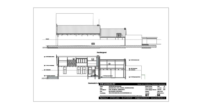 restauratie gemeentelijk monument Voorschoten