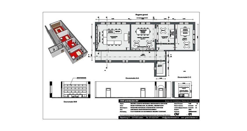 Plan verbouwing huisvesting NRC