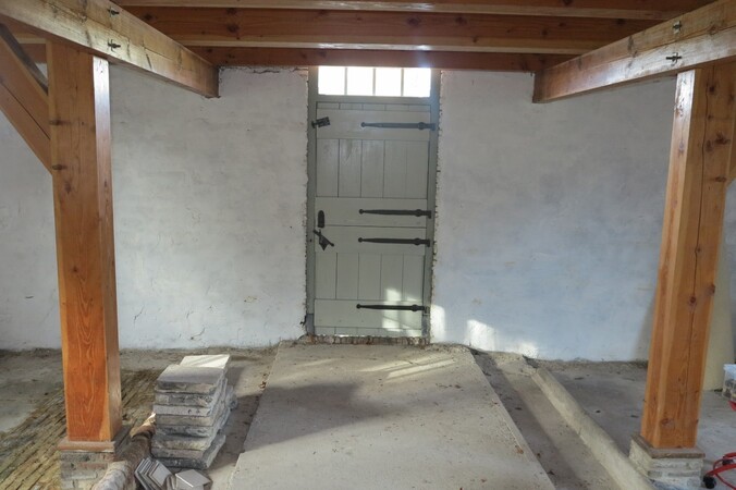 Oude toestand stalgedeelte