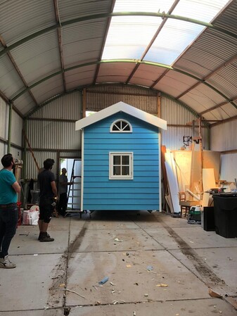 geboorte Tiny House!